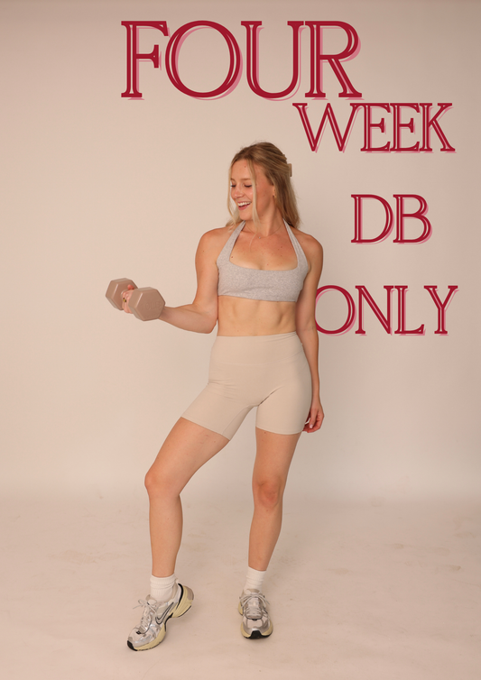 4 WEEK DUMBBELL ONLY WORKOUT
